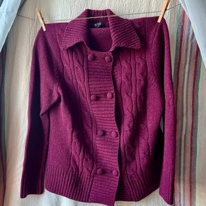 Brooks Brothers Saxxon 100% Wool Sweater XL